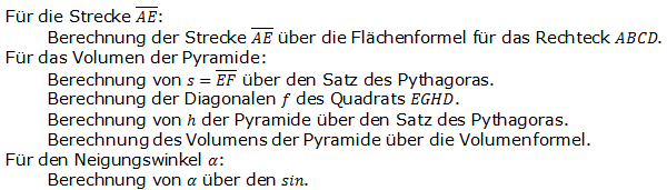 Realschulabschluss Quadratische Pyramiden Lösung Wahlteil W4a/2006 Bild 2/© by www.fit-in-mathe-online.de