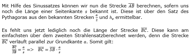 Realschulabschluss Quadratische Pyramiden Lösung W2b2017 Bild 2/© by www.fit-in-mathe-online.de
