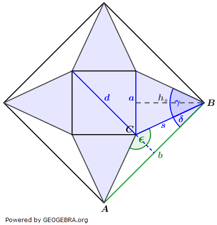 Realschulabschluss Quadratische Pyramiden Lösungs-Graphik W2b2018/© by www.fit-in-mathe-online.de