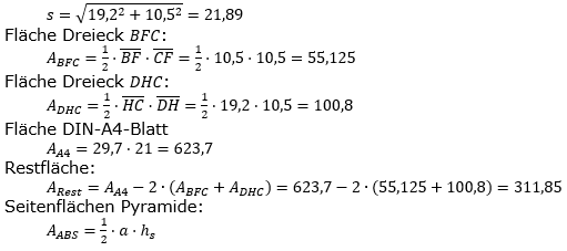 Realschulabschluss Quadratische Pyramiden Lösung W2b2020 Bild 6/© by www.fit-in-mathe-online.de