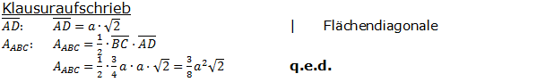 Realschulabschluss Streckenzüge und Flächen Lösungen Wahlteilaufgabe W1b/2004 Bild 2/© by www.fit-in-mathe-online.de