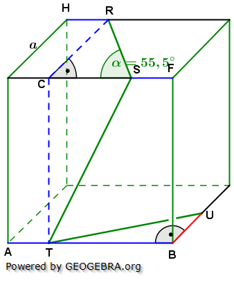 Realschulabschluss Streckenzüge und Flächen Lösungs-Graphik Wahlteilaufgabe W1a/2009/© by www.fit-in-mathe-online.de