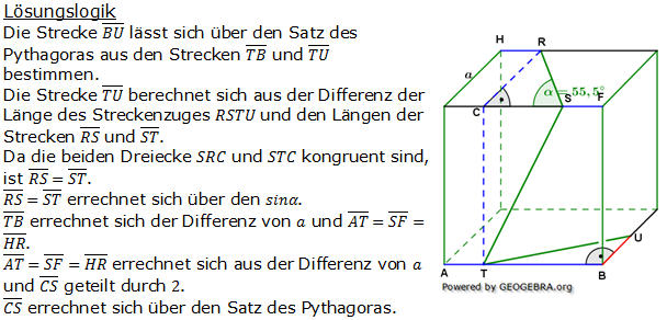 Realschulabschluss Streckenzüge und Flächen Lösungen Wahlteilaufgabe W1a/2009 Bild 1/© by www.fit-in-mathe-online.de
