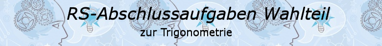Realschulabschluss Trigonometrie Wahlteilaufgaben/© by www.fit-in-mathe-online.de