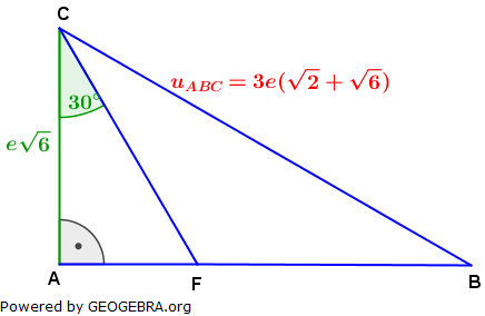 Realschulabschluss Trigonometrie Wahlteil W1b2009 Lösungs-Graphik/© by www.fit-in-mathe-online.de