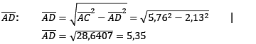 Realschulabschluss Trigonometrie Pflichtteil P22016 Lösung Bild 3/© by www.fit-in-mathe-online.de