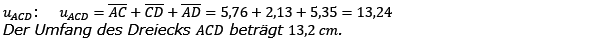 Realschulabschluss Trigonometrie Pflichtteil P22016 Lösung Bild 4/© by www.fit-in-mathe-online.de