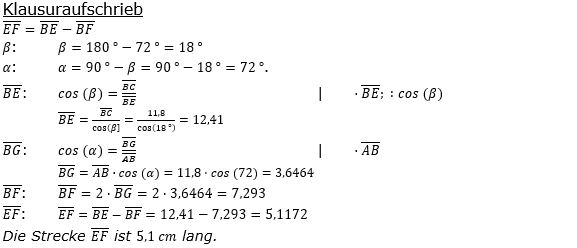 Realschulabschluss Trigonometrie Pflichtteil P22017 Lösung Bild 2 Realschulabschluss Trigonometrie Pflichtteil P22017 Lösung Bild 2/© by www.fit-in-mathe-online.de