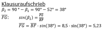 Realschulabschluss Trigonometrie Pflichtteil P20101 Lösung Bild 2 Realschulabschluss Trigonometrie Pflichtteil P20101 Lösung Bild 2/© by www.fit-in-mathe-online.de