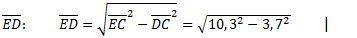 Realschulabschluss Trigonometrie Übungsaufgabe A05 Lösung Bild 3/© by www.fit-in-mathe-online.de