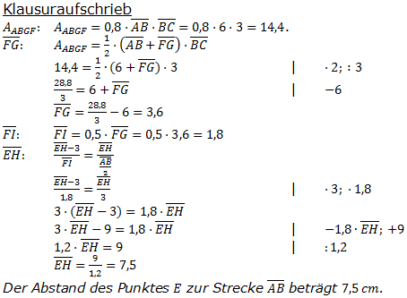 Realschulabschluss Trigonometrie Wahlteil W4a2007 Lösung Bild 2/© by www.fit-in-mathe-online.de