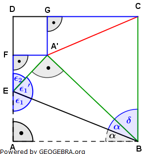 Realschulabschluss Trigonometrie Wahlteil W4b2010 Lösungs-Graphik umständlich/© by www.fit-in-mathe-online.de