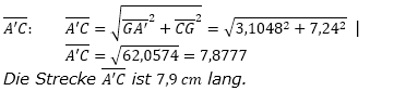 Realschulabschluss Trigonometrie Wahlteil W4b2010 Lösung Bild 4u/© by www.fit-in-mathe-online.de