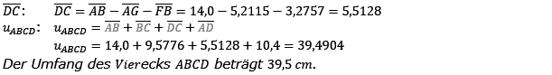 Realschulabschluss Trigonometrie Wahlteil W1a2016 Lösung Bild 5/© by www.fit-in-mathe-online.de