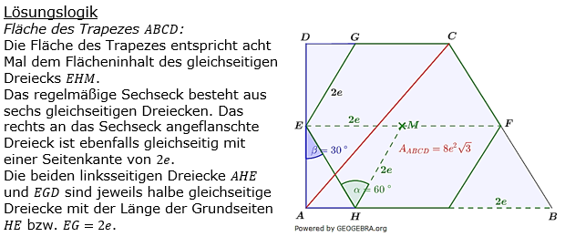 Realschulabschluss Trigonometrie Wahlteil W1b2017 Lösung Bild 1/© by www.fit-in-mathe-online.de
