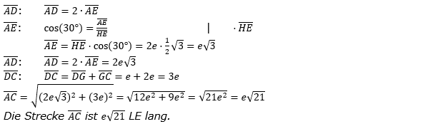 Realschulabschluss Trigonometrie Wahlteil W1b2017 Lösung Bild 5/© by www.fit-in-mathe-online.de