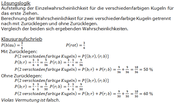 Realschulabschluss Zufall und Wahrscheinlichkeit Lösungen Pflichtteilaufgabe P6/2010 Bild 1/© by www.fit-in-mathe-online.de