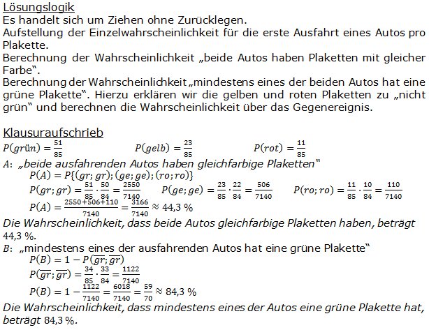 Realschulabschluss Zufall und Wahrscheinlichkeit Lösungen Pflichtteilaufgabe P4/2012 Bild 1 Realschulabschluss Zufall und Wahrscheinlichkeit Lösungen Pflichtteilaufgabe P4/2012 Bild 1/© by www.fit-in-mathe-online.de