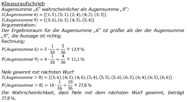 Realschulabschluss Zufall und Wahrscheinlichkeit Lösungen Pflichtteilaufgabe P4/2017 Bild 2 Realschulabschluss Zufall und Wahrscheinlichkeit Lösungen Pflichtteilaufgabe P4/2017 Bild 2/© by www.fit-in-mathe-online.de