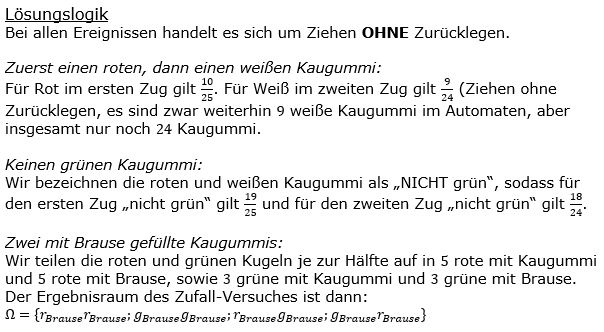 Realschulabschluss Zufall und Wahrscheinlichkeit Lösungen Pflichtteilaufgabe P7/2019 Bild 1/© by www.fit-in-mathe-online.de