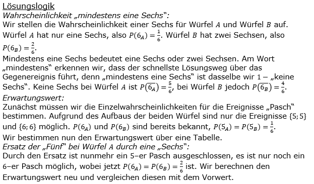 Realschulabschluss Zufall und Wahrscheinlichkeit Lösungen Wahlteilaufgabe W4a/2013 Bild 1/© by www.fit-in-mathe-online.de