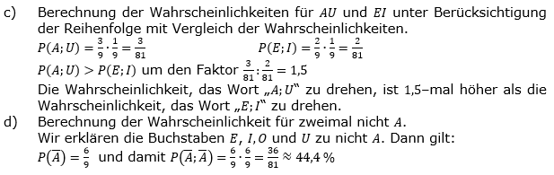 Realschulabschluss Zufall und Wahrscheinlichkeit Lösungen Übungsaufgabe A05 Bild 2 Realschulabschluss Zufall und Wahrscheinlichkeit Lösungen Übungsaufgabe A05 Bild 2/© by www.fit-in-mathe-online.de
