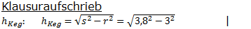 Realschulabschluss Zusammengesetzte Körper Lösungen Pflichtteilaufgabe P1/2010 Bild 2/© by www.fit-in-mathe-online.de