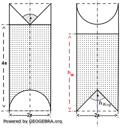 Realschulabschluss Zusammengesetzte Körper Lösungs-Graphik Wahlteilaufgabe W2b/2011 Bild 1/© by www.fit-in-mathe-online.de