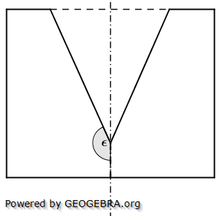 Aus einem Zylinder wird konzentrisch zur Drehachse ein Kegel herausgearbeitet. (Realschulabschluss Zusammengesetzte Körper Aufgabengraphik Übungsaufgabe A01) Aus einem Zylinder wird konzentrisch zur Drehachse ein Kegel herausgearbeitet. (Realschulabschluss Zusammengesetzte Körper Aufgabengraphik Übungsaufgabe A01/© by www.fit-in-mathe-online.de)