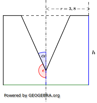 Realschulabschluss Zusammengesetzte Körper Lösungs-Graphik Übungsaufgabe A1 Realschulabschluss Zusammengesetzte Körper Lösungs-Graphik Übungsaufgabe A1/© by www.fit-in-mathe-online.de