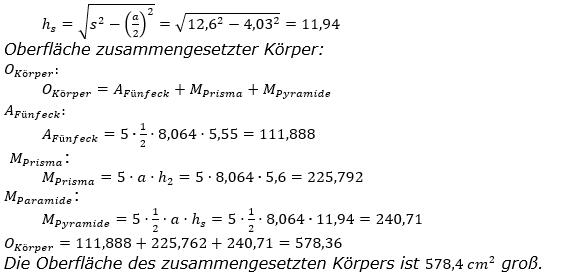 Realschulabschluss Zusammengesetzte Körper Lösungen Wahlteilaufgabe W2b/2022 Bild 6/© by www.fit-in-mathe-online.de