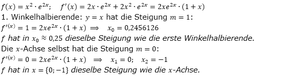 Ableitung der Exponentialfunktion Lösungen zum Aufgabensatz 3 Blatt 2/2 Fortgeschritten Bild 1/© by www.fit-in-mathe-online.de
