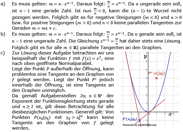 Ableitungen Konstanten- Faktor- Potenzregel Lösungen zum Aufgabensatz 3 Blatt 3/1 Expert Bild 1/© by www.fit-in-mathe-online.de