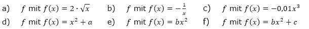 In welchem Punkt P0(x0|f(x0)) ist die Tangente an den Graphen von f parallel zur Geraden g mit y=10+x. (Grafik A320201 im Aufgabensatz 2 Blatt 3/2 Expert zur Summenregel bzw. Differenzregel /© by www.fit-in-mathe-online.de)