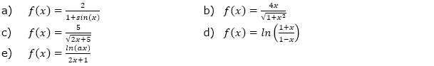 Leite zweimal ab und vereinfache so weit wie möglich. (Grafik A230301 im Aufgabensatz 3 Blatt 2/3 Fortgeschritten Ableitungen vermischte Aufgaben /© by www.fit-in-mathe-online.de)