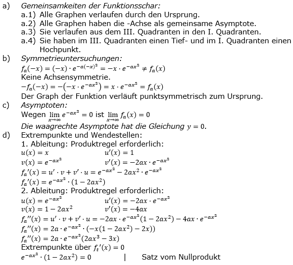 Exponentialfunktionen der Funktionsklassen. Lösungen zum Aufgabensatz 02 Blatt 3/1 Fortgeschritten Bild 1 /© by www.fit-in-mathe-online.de