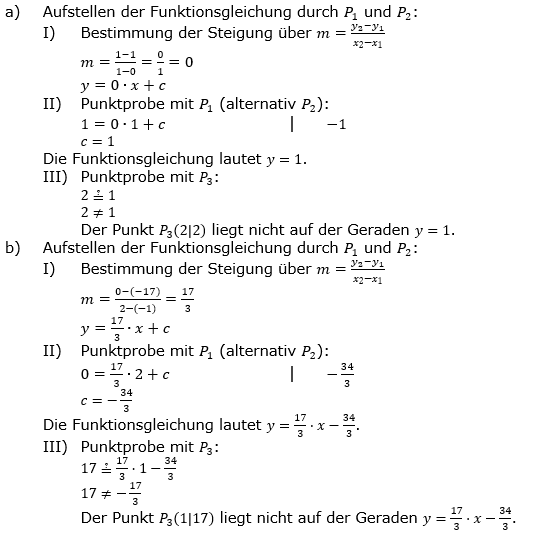Lineare Funktionen der Funktionsklassen. Lösungen zum Aufgabensatz 2 Blatt 1/2 Grundlagen Bild1 /© by www.fit-in-mathe-online.de)