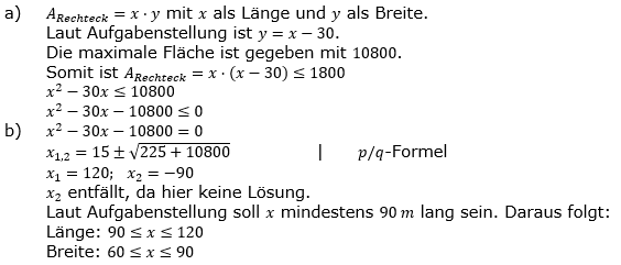Quadratische Funktionen der Funktionsklassen. Lösungen zum Aufgabensatz 04 Blatt 3/1 Expert Bild 1 /© by www.fit-in-mathe-online.de