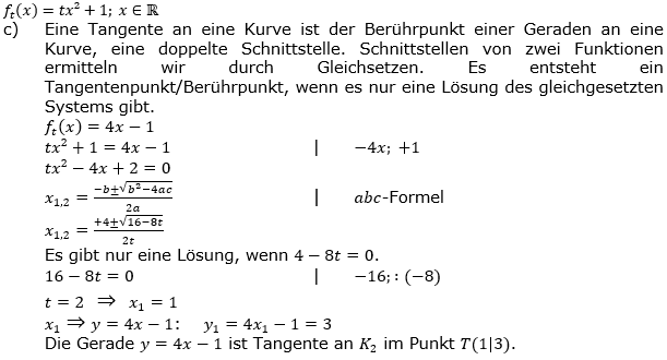Quadratische Funktionen der Funktionsklassen. Lösungen zum Aufgabensatz 01 Blatt 3/4 Expert Bild 2 /© by www.fit-in-mathe-online.de