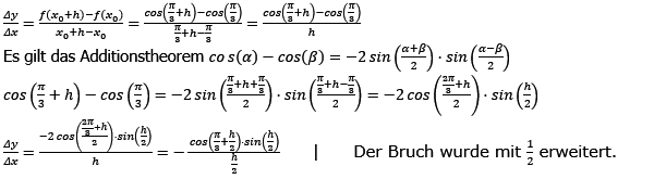 Vom Differenzenquotienten zur Ableitung Lösungen zum Aufgabensatz 4 Blatt 2/3 Fortgeschritten Bild 1/© by www.fit-in-mathe-online.de