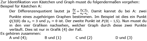 Mittlere Änderungsrate Lösungen zum Aufgabensatz 2 Blatt 1/2 Grundlagen Bild 1/© by www.fit-in-mathe-online.de
