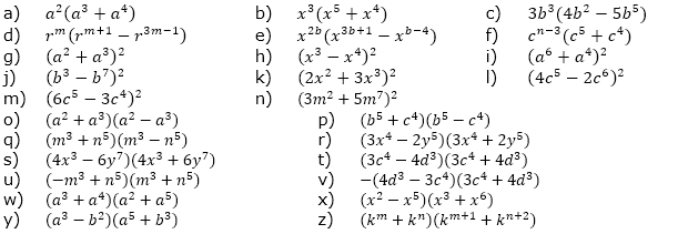 Multipliziere aus. (Aufgabensatz 5 Blatt 2/3 Fortgeschritten zu Potenzen mit gleicher Basis/© by www.fit-in-mathe-online.de)