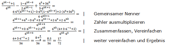 Lösungen zum Aufgabensatz 3 Blatt 3/2 Expert zu Potenzen mit gleicher Basis/© by www.fit-in-mathe-online.de