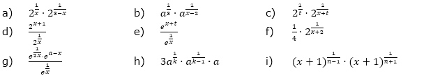 Vereinfache den Term. (Aufgabensatz 1 Blatt 2/1 Fortgeschritten zu Potenzen mit rationalem Exponenten/© by www.fit-in-mathe-online.de)