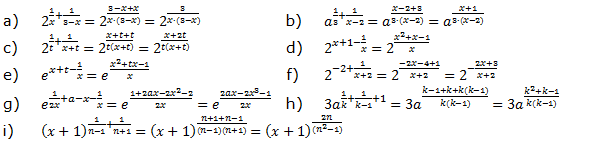 Lösungen zum Aufgabensatz 1 Blatt 2/1 Fortgeschritten zu Potenzen mit rationalem Exponenten/© by www.fit-in-mathe-online.de