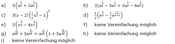 Lösungen zum Aufgabensatz 4 Blatt 2/2 Fortgeschritten zu Potenzen mit rationalem Exponenten/© by www.fit-in-mathe-online.de
