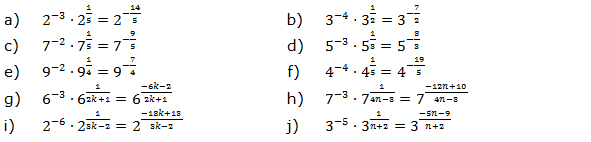 Lösungen zum Aufgabensatz 2 Blatt 2/3 Fortgeschritten zu Potenzen mit rationalem Exponenten/© by www.fit-in-mathe-online.de