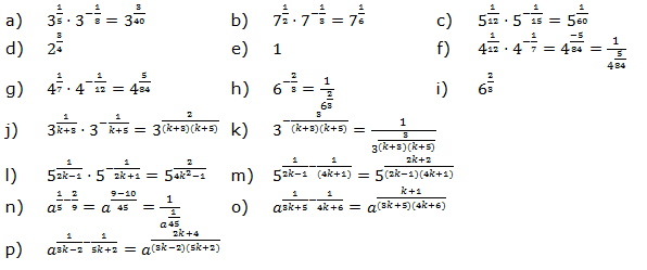 Lösungen zum Aufgabensatz 3 Blatt 2/4 Fortgeschritten zu Potenzen mit rationalem Exponenten/© by www.fit-in-mathe-online.de