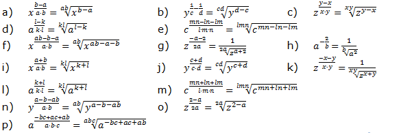 Lösungen zum Aufgabensatz 8 Blatt 3/1 Expert zu Potenzen mit rationalem Exponenten/© by www.fit-in-mathe-online.de
