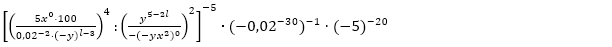 Vereinfache den folgenden Term so weit wie möglich. Im Ergebnis sollen nur positive Exponenten auftreten. (Aufgabensatz 3 Blatt 4/2 Universität zu Potenzterme vereinfachen/© by www.fit-in-mathe-online.de)